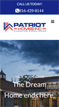 Mobile Screenshot of patriothomeskc.com